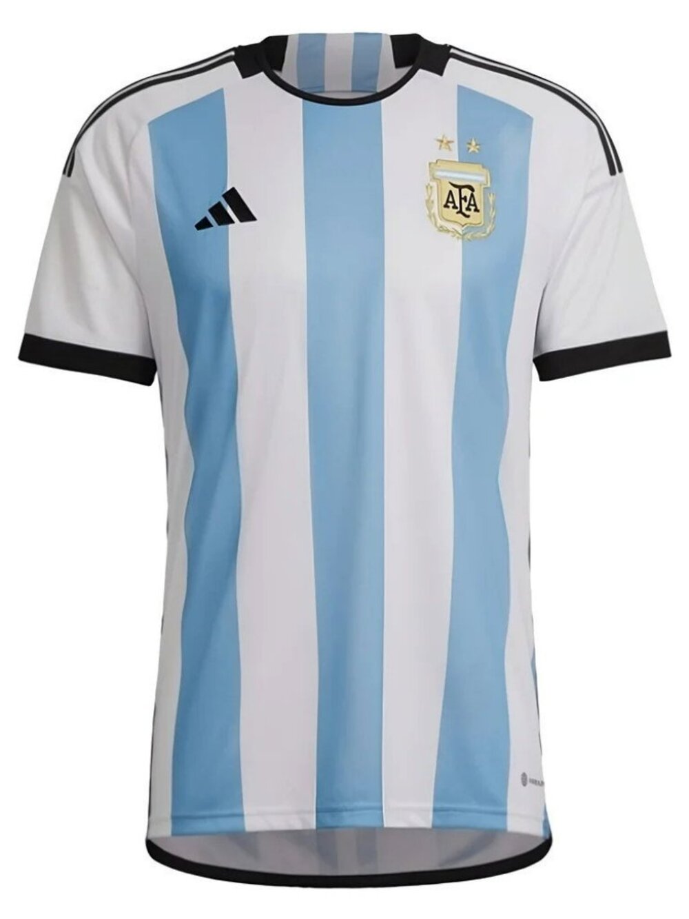 NEW ADIDAS ARGENTINA HOME MESSI #10 WORLD CUP SOCCER JERSEY 22/23 - Picture 4 of 5